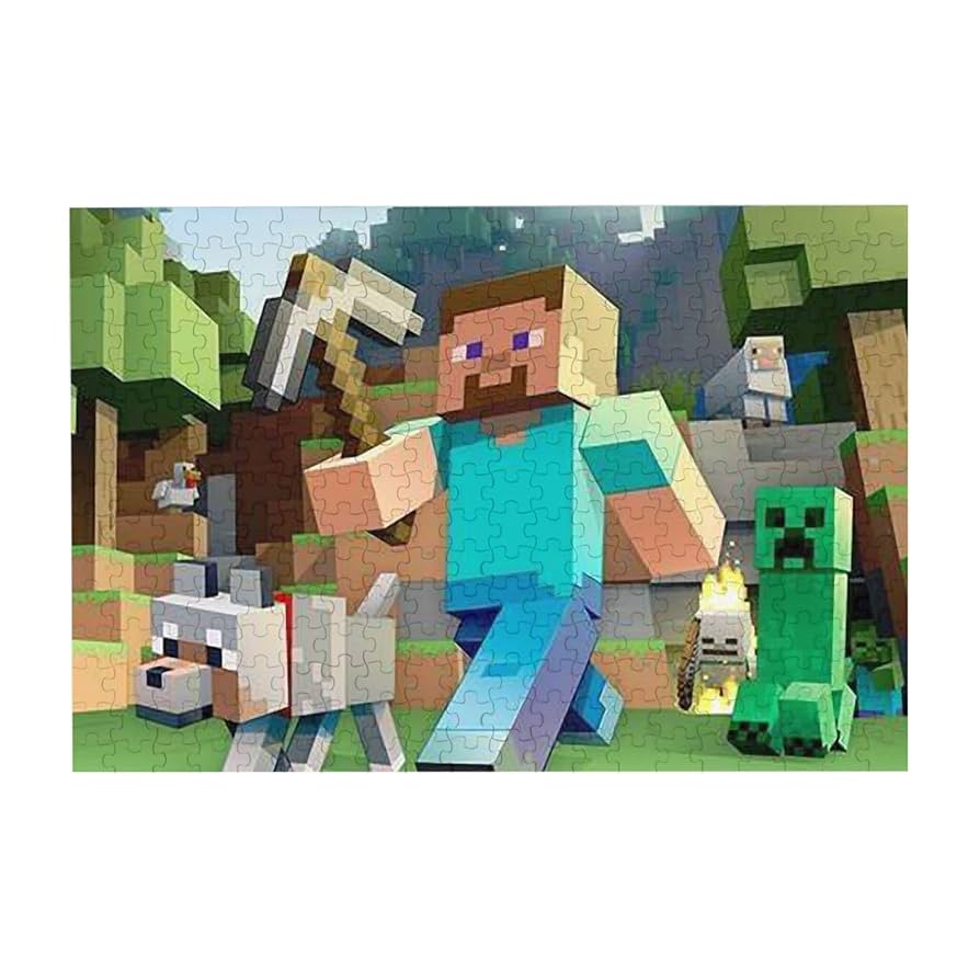 マインクラフトパズル完成品 マインクラフトパズル完成品 - メルカリ